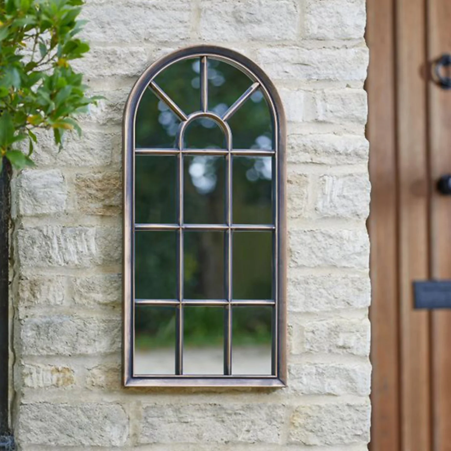 Vista Home And Garden Mirror - Coppergris 4 Vista Home And Garden Mirror - Coppergris - Image 2