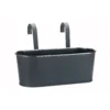 15in Fence & Balcony Planter - Grey 2 15in Fence & Balcony Planter - Grey -Garden Tool Store 13975354 9515009221959231