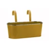 15in Fence & Balcony Planter - Mustard 2 15in Fence & Balcony Planter - Mustard -Garden Tool Store 13975355 1325009222099841