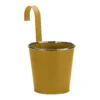 6in Fence & Balcony Hanging Pot - Mustard -Garden Tool Store 13975361 7365011240605219