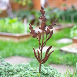 Floral Bronze Ground Stakes - 45cm (Assorted Designs) -Garden Tool Store 13981009 1025005324644489