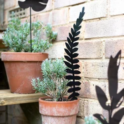 Jungle Black Ground Stakes - 45cm (Assorted Designs) 18 Jungle Black Ground Stakes - 45cm (Assorted Designs) -Garden Tool Store 13981010 1975005324413036