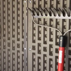 LIFETIME 1500L Vertical Storage Shed - Rough-Cut Brown -Garden Tool Store 13997404 1014999835642952