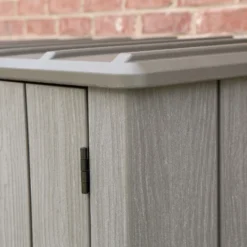 LIFETIME 1500L Vertical Storage Shed - Rough-Cut Brown -Garden Tool Store 13997404 6504999835458260