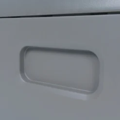 LIFETIME 515L Modern Outdoor Storage Deck Box - Rough-Cut Grey -Garden Tool Store 13997405 2065000055419655