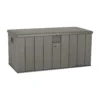 LIFETIME 568L Outdoor Storage Deck Box - Rough-Cut Brown -Garden Tool Store 13997406 1944999835205741