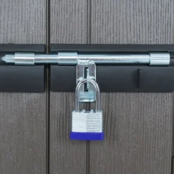 Lifetime 7x7ft Outdoor Storage Shed - Beige -Garden Tool Store 13997407 5164999835067726