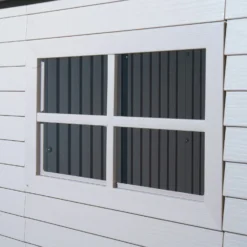 Lifetime 7x7ft Outdoor Storage Shed - Beige -Garden Tool Store 13997407 6834999834980258