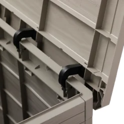 Toomax Garden Storage Box 160L - Warm Grey -Garden Tool Store 13997480 1165004537251268