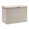 Toomax Garden Storage Box 160L - Warm Grey -Garden Tool Store 13997480 3415004537111930