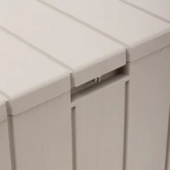 Toomax Bravo Garden Storage Box 270L - Warm Grey -Garden Tool Store 13997481 1495004537193128