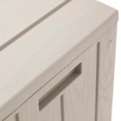 Toomax Bravo Garden Storage Box 270L - Warm Grey -Garden Tool Store 13997481 1645004537221082