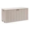 Toomax Bravo Garden Storage Box 270L - Warm Grey -Garden Tool Store 13997481 4295004537114849