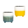 Two Tone Ombre Indoor Plant Pot - 12cm 1 Two Tone Ombre Indoor Plant Pot - 12cm -Garden Tool Store 14197407 2115024232245454