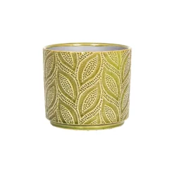 Crackle Leaf Indoor Plant Pot - 12cm 15 Crackle Leaf Indoor Plant Pot - 12cm -Garden Tool Store 14197410 1765024191248732