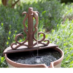 Stylish Fountain Irondale Pours Water Feature 18 Stylish Fountain Irondale Pours Water Feature -Garden Tool Store 14519355 5005050878676728